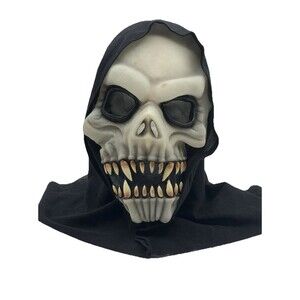 Halloween Mask Skeleton Glow in the Dark Skull Costume Scary Spooky